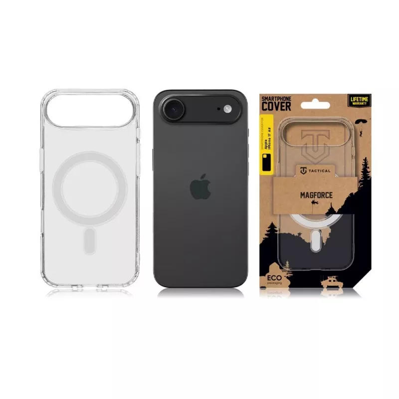 Tactical MagForce θήκη πλάτης iPhone Air διάφανη