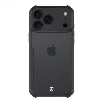 Tactical Quantum Stealth θήκη πλάτης για Apple iPhone 17 Pro Max διάφανη/μαύρη