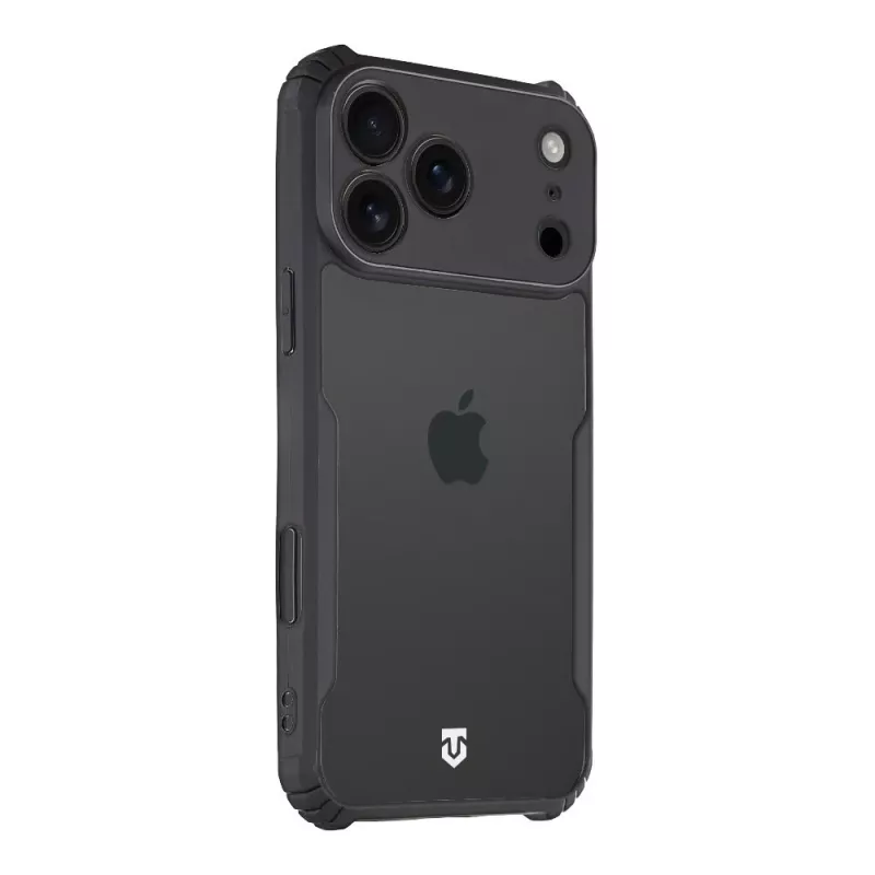 Tactical Quantum Stealth θήκη πλάτης για Apple iPhone 17 Pro Max διάφανη/μαύρη