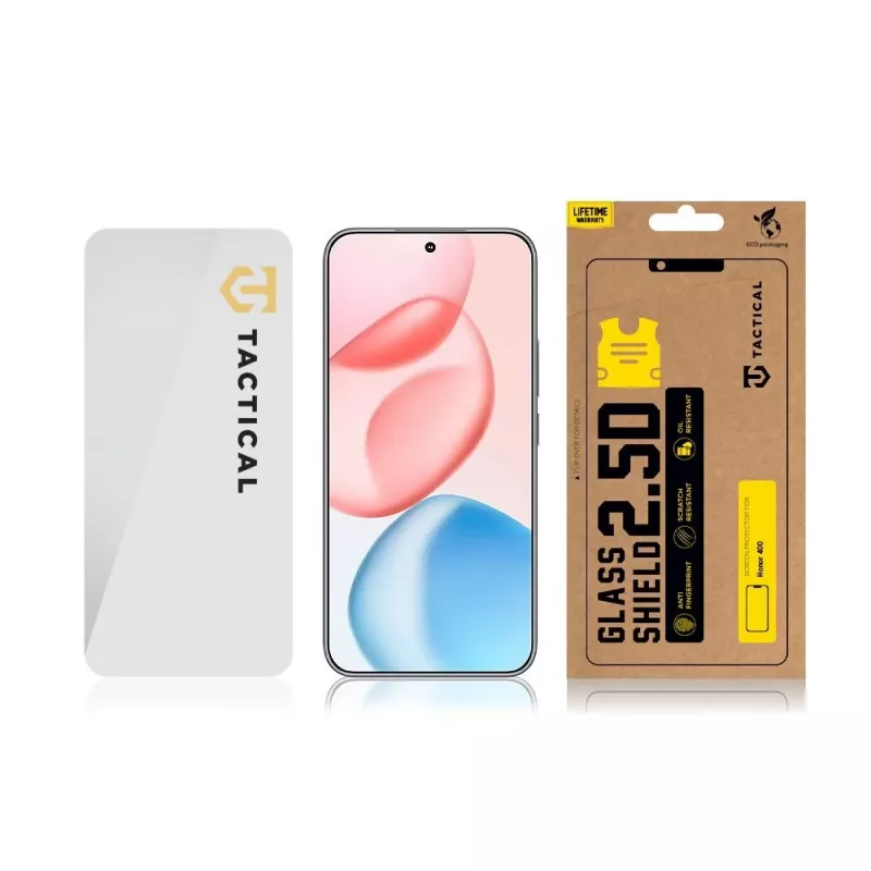 Tactical Glass Shield 2.5D για Honor 400 Clear