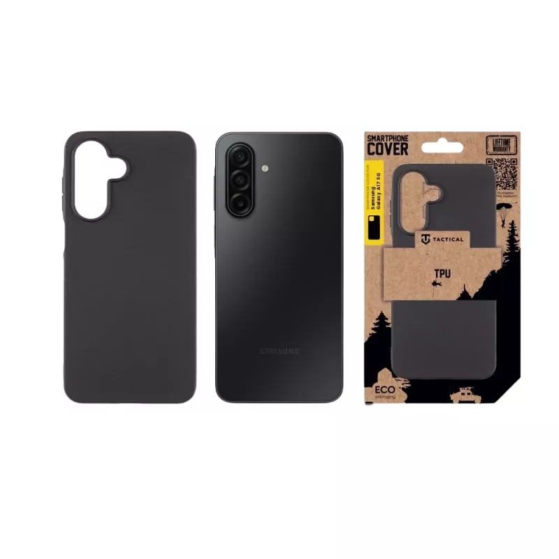 Tactical TPU θήκη πλάτης για Samsung Galaxy A17 4G/5G μαύρη