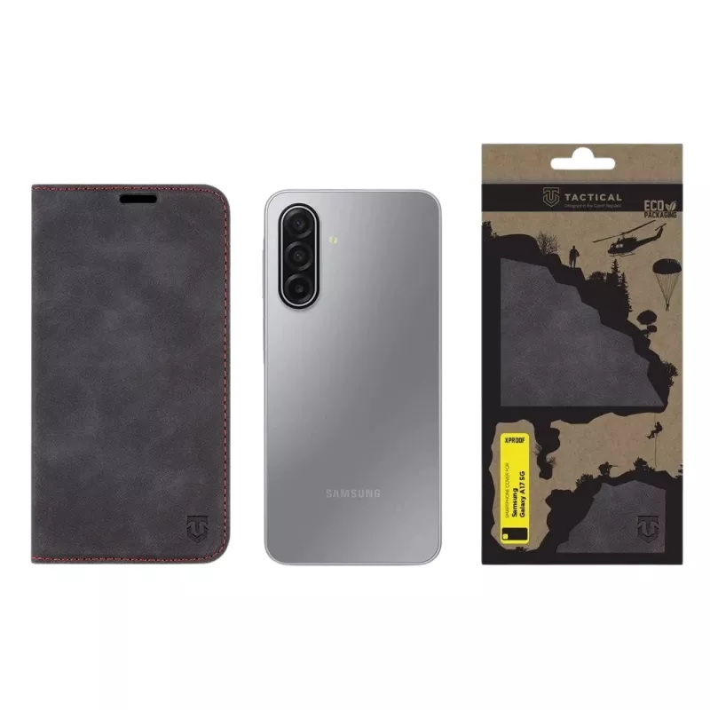 Tactical Θήκη Βιβλίου Xproof Galaxy A17 5G Black Hawk
