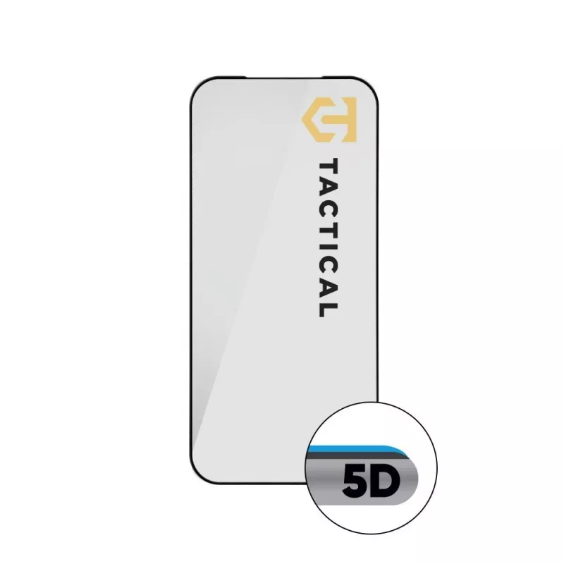 Tactical Glass Shield 5D για iPhone 17 Pro μαύρο