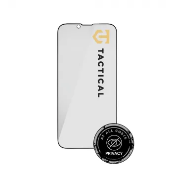Tactical Glass Shield Privacy Stealth 5D για iPhone 13/13 Pro/14/16e/17e μαύρο
