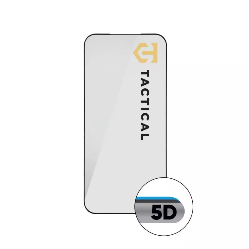 Tactical Glass Shield 5D για iPhone 17 Pro Max μαύρο