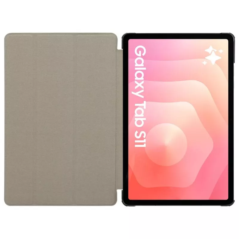 Tactical Θήκη Βιβλίου Tri Fold Galaxy Tab S11 μαύρο