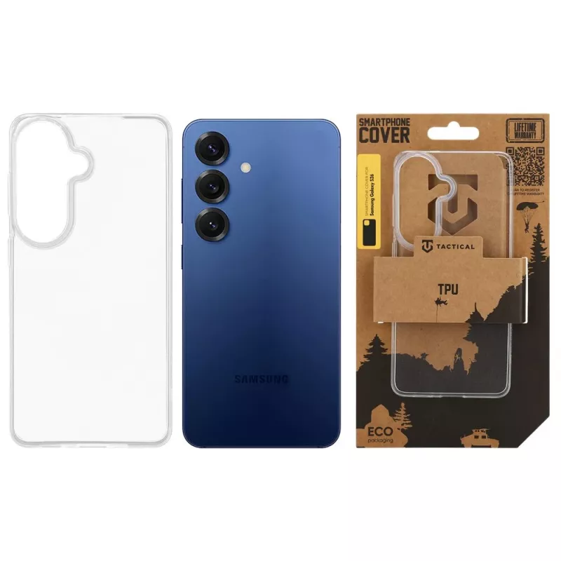 Tactical θήκη πλάτης TPU για Samsung Galaxy S26 διαφανές