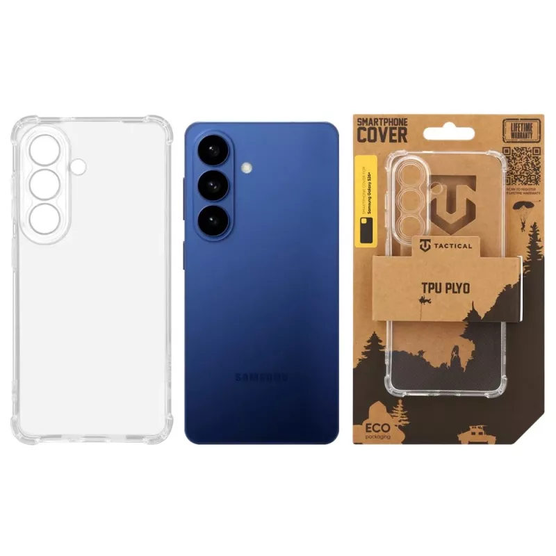 Tactical θήκη πλάτης TPU Plyo Galaxy S26+ διαφανές