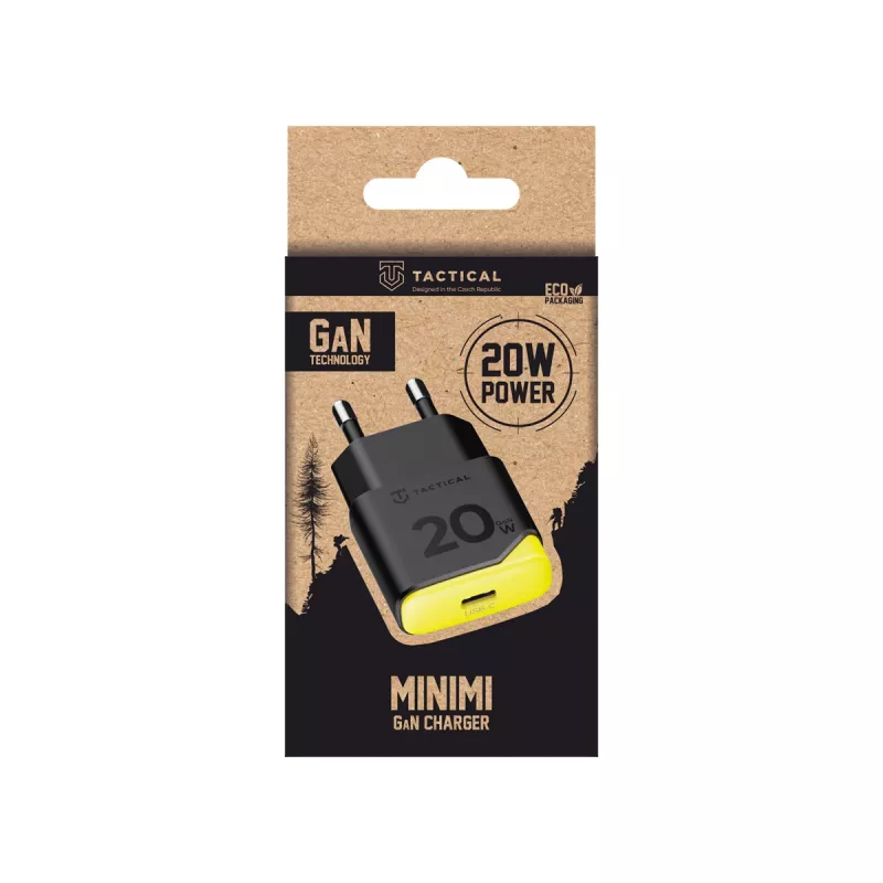 Tactical Minimi GaN 20W USB-C φορτιστής μαύρο
