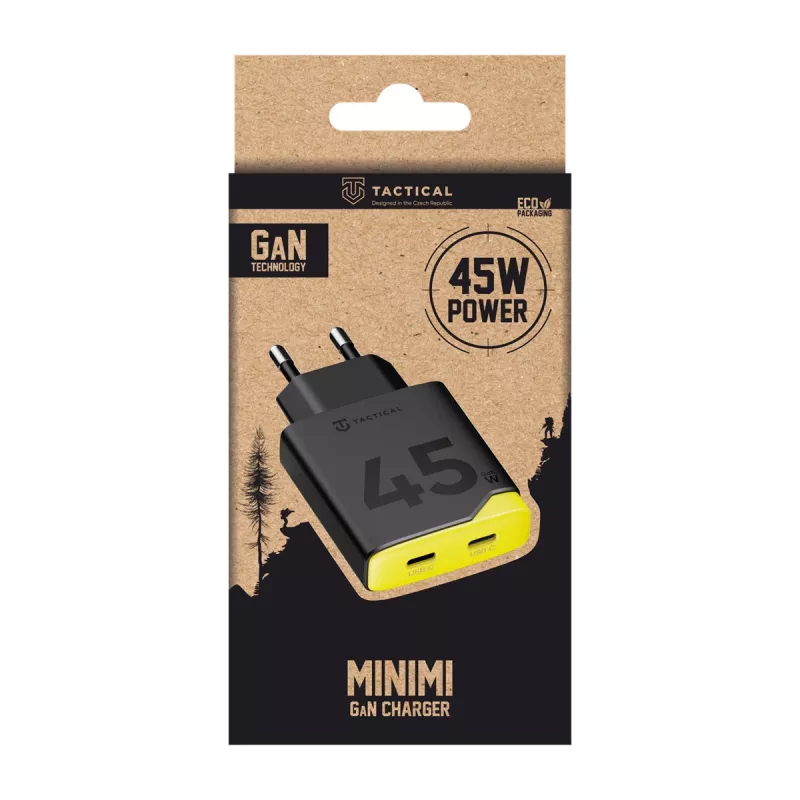 Tactical Minimi GaN 45W CC φορτιστής αυτοκινήτου