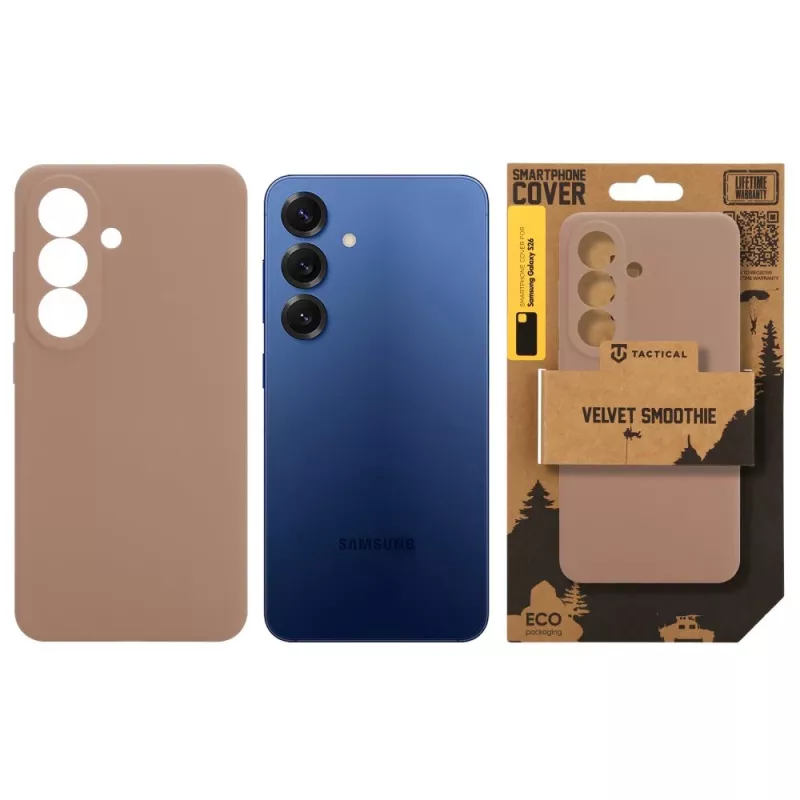 Tactical θήκη πλάτης Velvet Smoothie για Samsung Galaxy S26 - μαύρο