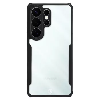 Tactical θήκη πλάτης Quantum Stealth Galaxy S26 Ultra διαφανές/μαύρο