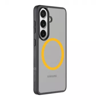Tactical θήκη πλάτης MagForce Hyperstealth 2.0 για Samsung Galaxy S26, μαύρο/κίτρινο