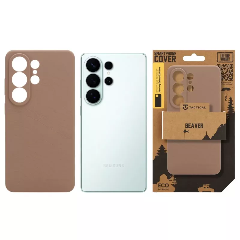 Tactical Back Cover Beaver για Samsung Galaxy S26 Ultra, μαύρο