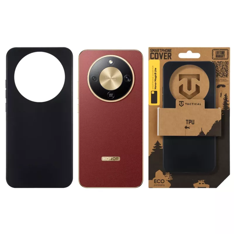 Tactical Back Cover TPU Magic8 Lite μαύρο