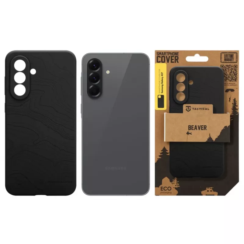 Tactical Back Cover Beaver Galaxy A57 άσφαλτος