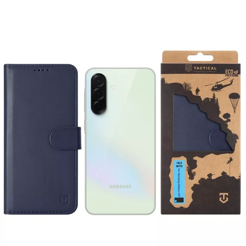 Tactical Book Cover Field Notes Galaxy A37 μπλε μαρέν
