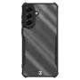 Tactical Back Cover Quantum Stealth Galaxy A57 διαφανές/μαύρο