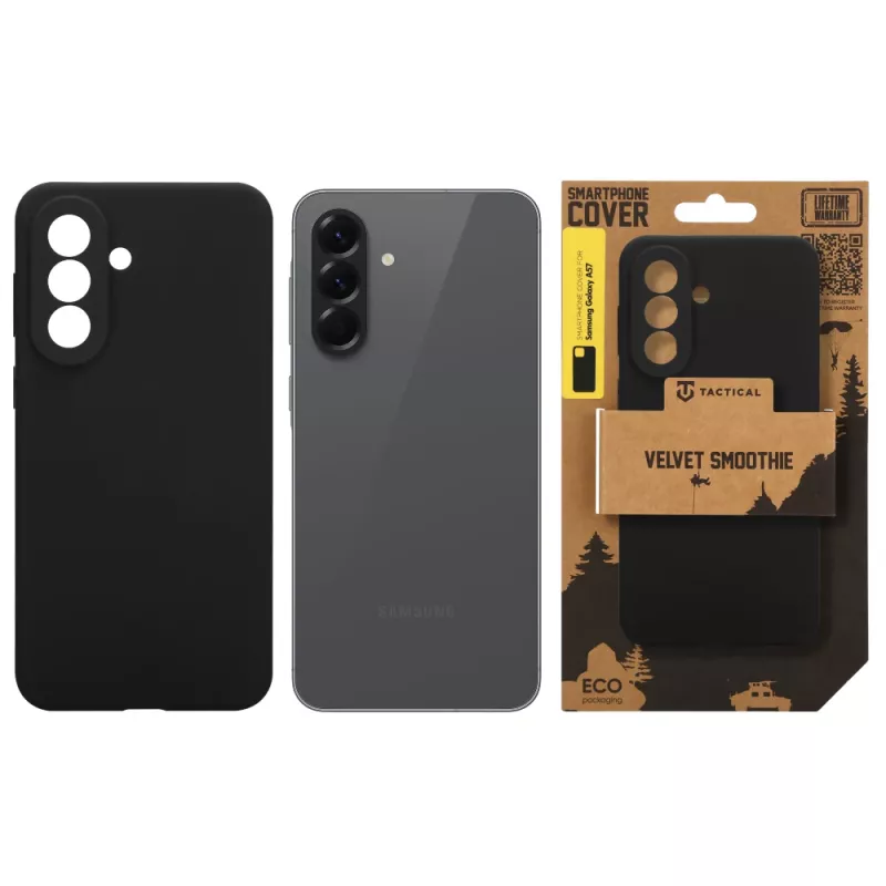 Tactical Back Cover Velvet Smoothie Galaxy A57 άσφαλτος
