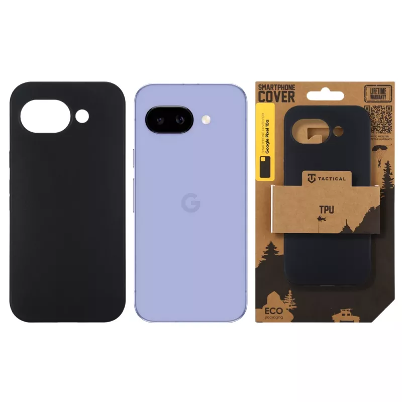 Tactical Back Cover TPU Pixel 10a μαύρο