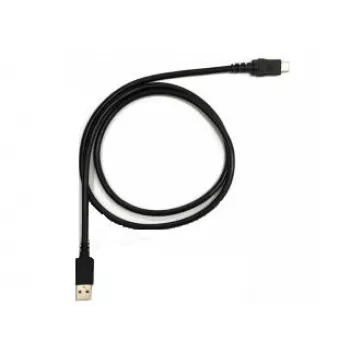 Zebra EVM Καλώδιο επικοινωνίας και φόρτισης USB-C σε USB-A, 1 m, μαύρο