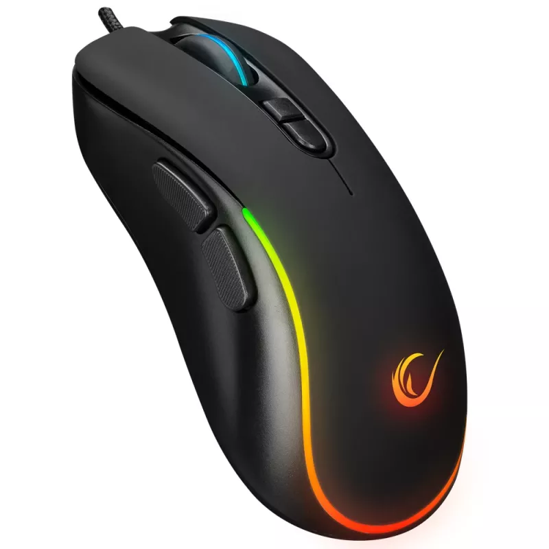 Rampage X-JAMMER V2 RGB Ποντίκι gaming 12800 DPI 1kHz Macro