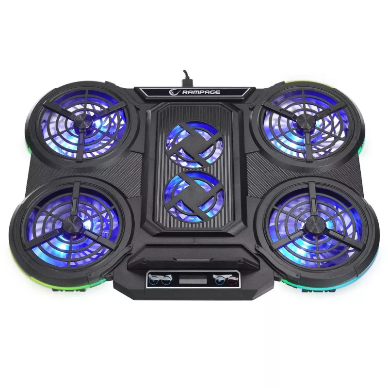 Rampage PROTE R6 Βάση ψύξης laptop, 10-17 ίντσες, RGB
