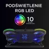 Rampage PROTE R6 Βάση ψύξης laptop, 10-17 ίντσες, RGB
