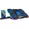 Rampage X-RANGER 9-17 RGB Ρυθμιζόμενη βάση ψύξης laptop