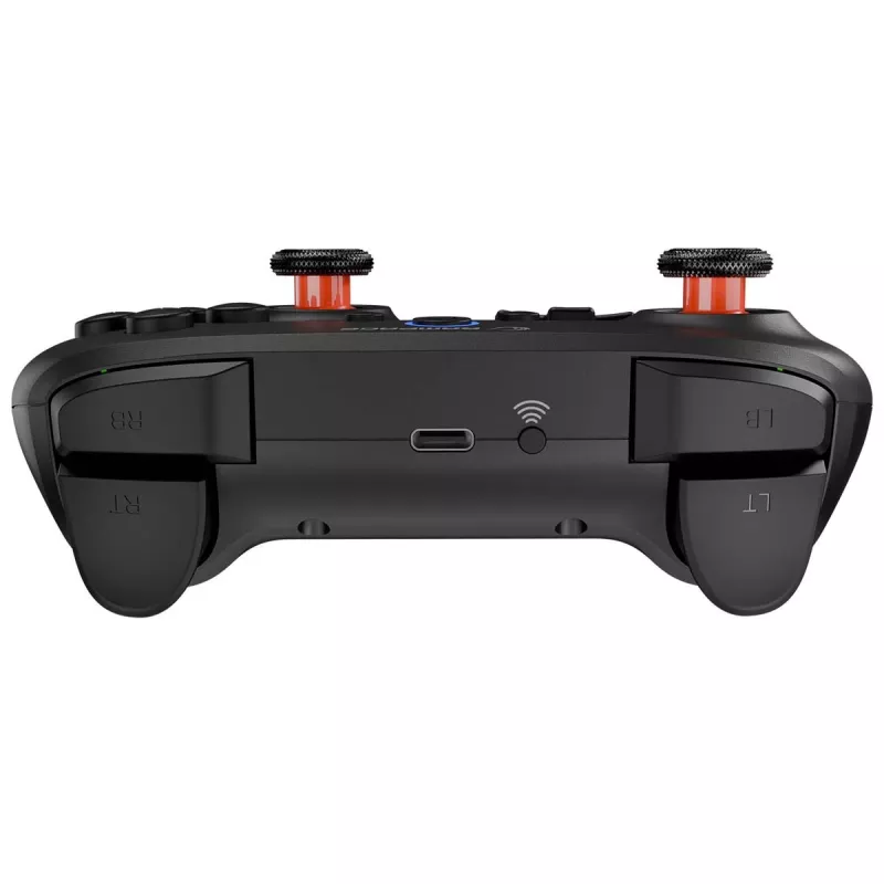 Rampage Hydra Pro Pad Wireless RGB 2.4G Hall Effect χειριστήριο με μαγνητικά triggers, μαύρο