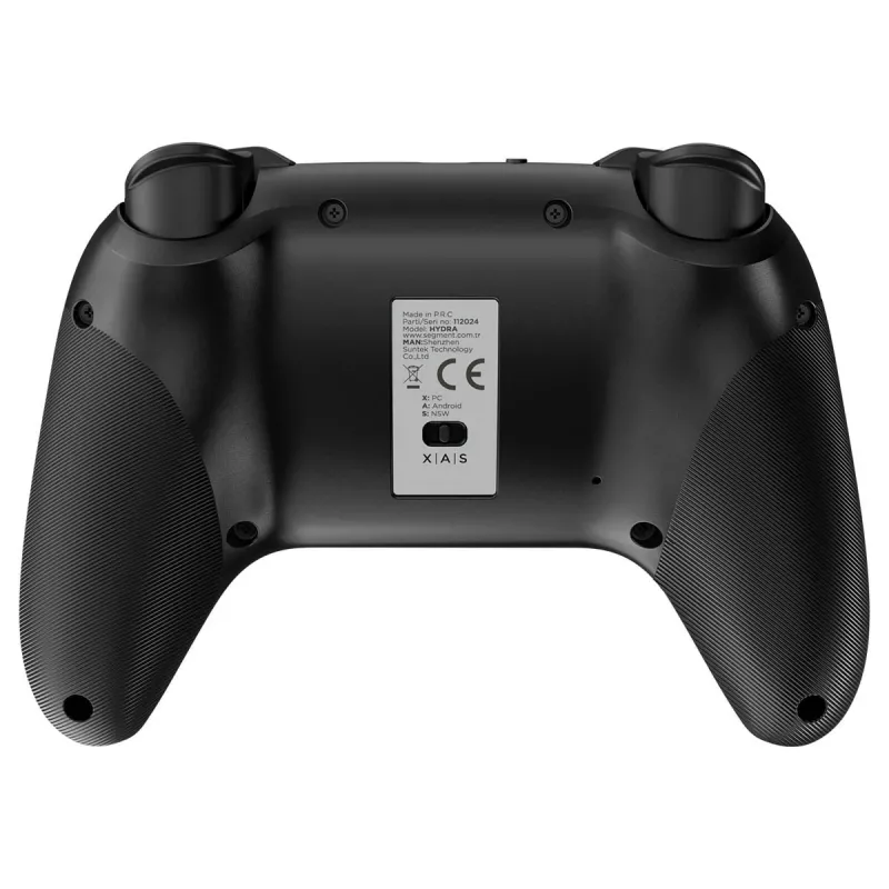 Rampage Hydra Pro Pad Wireless RGB 2.4G Hall Effect χειριστήριο με μαγνητικά triggers, μαύρο