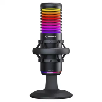 Rampage Bemol RGB USB-C μικρόφωνο gaming, μαύρο