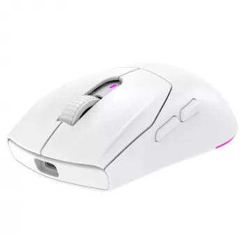 Rampage Prote M5 Pro 26000 DPI RGB LED 1kHz λευκό ποντίκι gaming