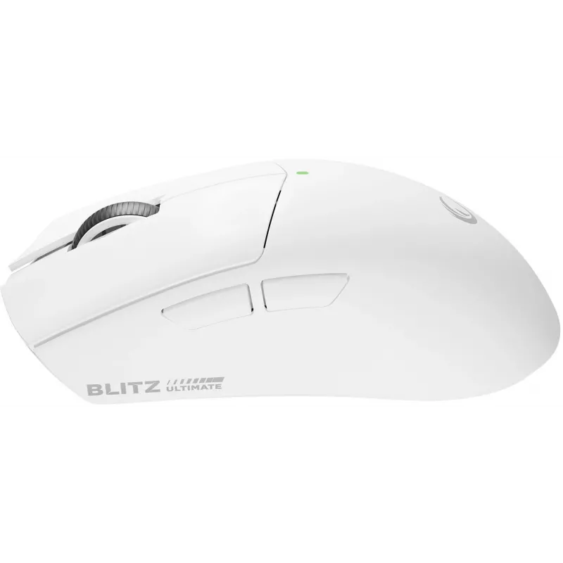 Rampage BLITZ ULTIMATE ασύρματο οπτικό ποντίκι gaming 8K 30000DPI PAW3950, λευκό