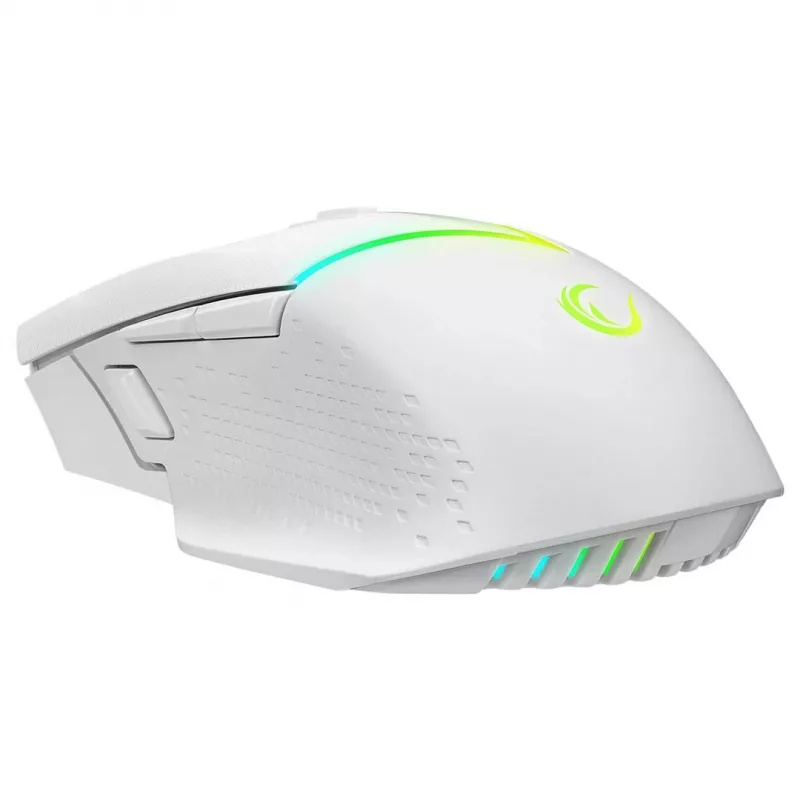 Rampage Drop M3 V2 ασύρματο ποντίκι gaming 24000 DPI 1000 Hz, λευκό