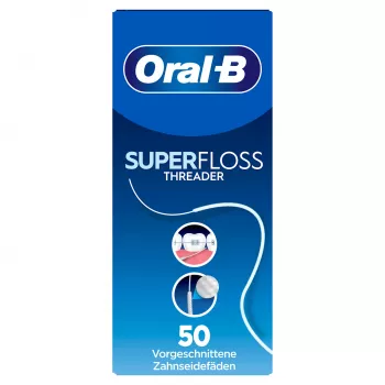 Oral-B Superfloss Οδοντικό νήμα 50 προκομμένα τμήματα