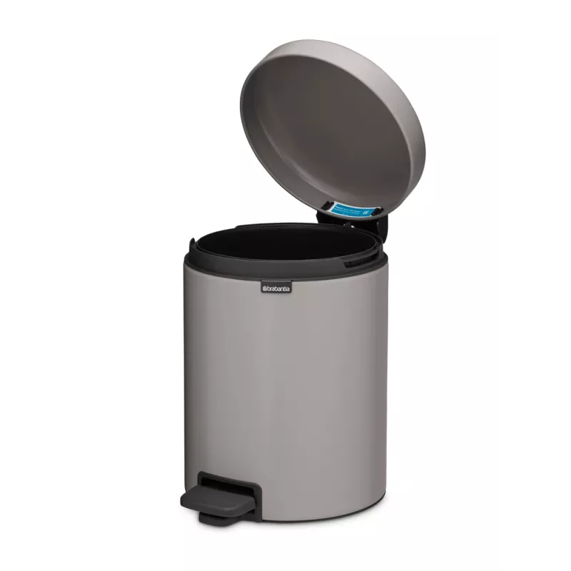 Brabantia NewIcon κάδος με πεντάλ 5.0 L Soft Grey (25 22 04)