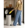 Brabantia NewIcon 30 L Soft Grey κάδος με πεντάλ (254949)