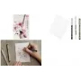 Sakura Cherry Blossom σετ στυλό σχεδίασης μαύρο 6 τεμ.
