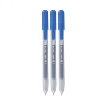 Sakura Gelly Roll Retractable Classic πένα gel διαφανές 0,4 mm μπλε μελάνι