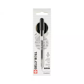 Sakura Gelly Roll Retractable Classic πένα gel διαφανές 0,4 mm λεπτή μύτη
