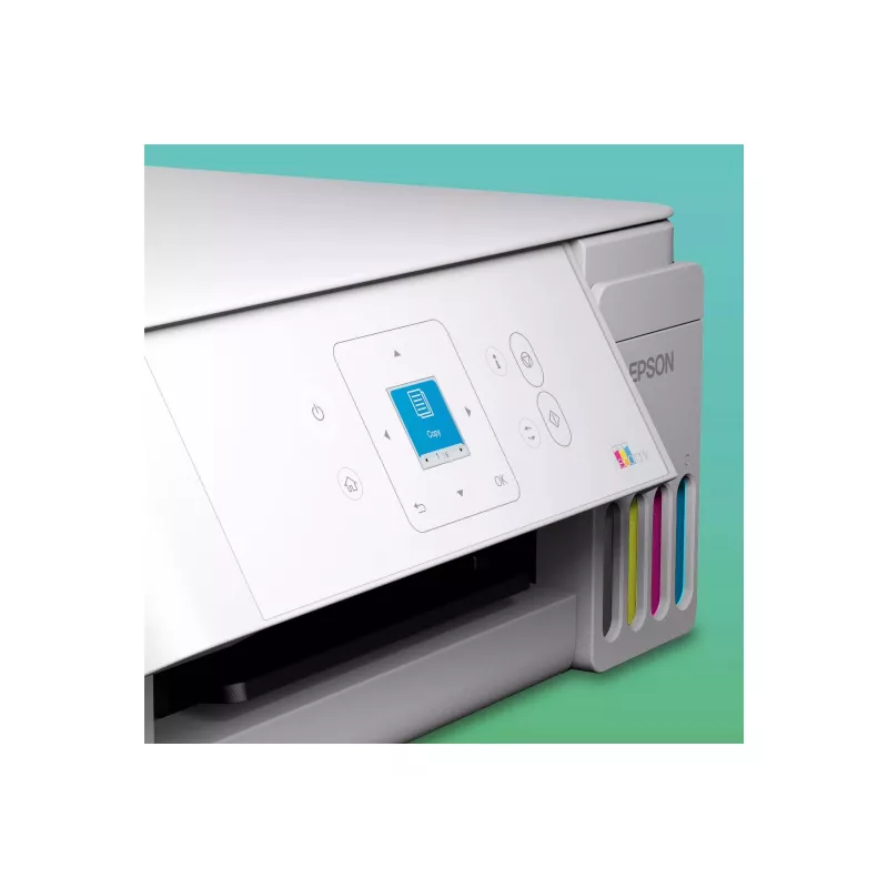 Epson EcoTank L3366 Πολυλειτουργικός εκτυπωτής Έγχρωμος A4 33ppm WLAN LCD 3,7cm Λευκό