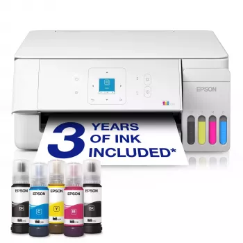 Epson EcoTank L3366 Πολυλειτουργικός εκτυπωτής Έγχρωμος A4 33ppm WLAN LCD 3,7cm Λευκό