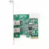 Gembird UPC-30-2P Κάρτα προσαρμογέα USB 3.2 Gen 1 PCI Express x1 με 2 θύρες USB-A