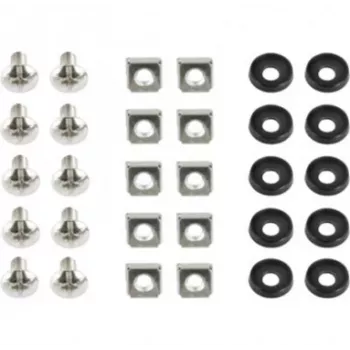 GEMBIRD 19A-FSET-01 Σετ τοποθέτησης rack - 19 ίντσες (10 τεμ.)
