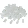 Gembird LC-8P8C-002/50 Βύσμα RJ-45 Modular, διαφανές, επιχρυσωμένο, Συσκευασία 50 τεμ.