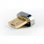 Gembird Cablexpert USB 2.0 Μαγνητικός Προσαρμογέας USB σε Micro-USB Type B - Μαύρο