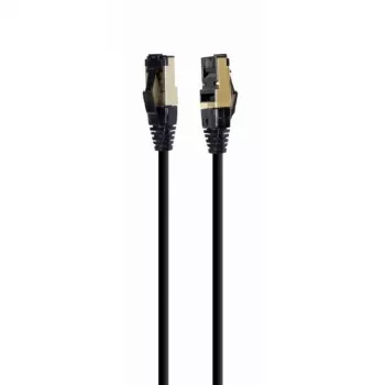GEMBIRD PP8-LSZHCU-BK-0.25M Καλώδιο Ethernet Patch Cat8 S/FTP LSZH 0,25m Μαύρο