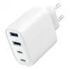 GEMBIRD TA-UC-2A2C-PD40-01-W GaN USB PD Φορτιστής 4 Θυρών, 40 W, Λευκό