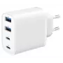 GEMBIRD TA-UC-2A2C-PD40-01-W GaN USB PD Φορτιστής 4 Θυρών, 40 W, Λευκό
